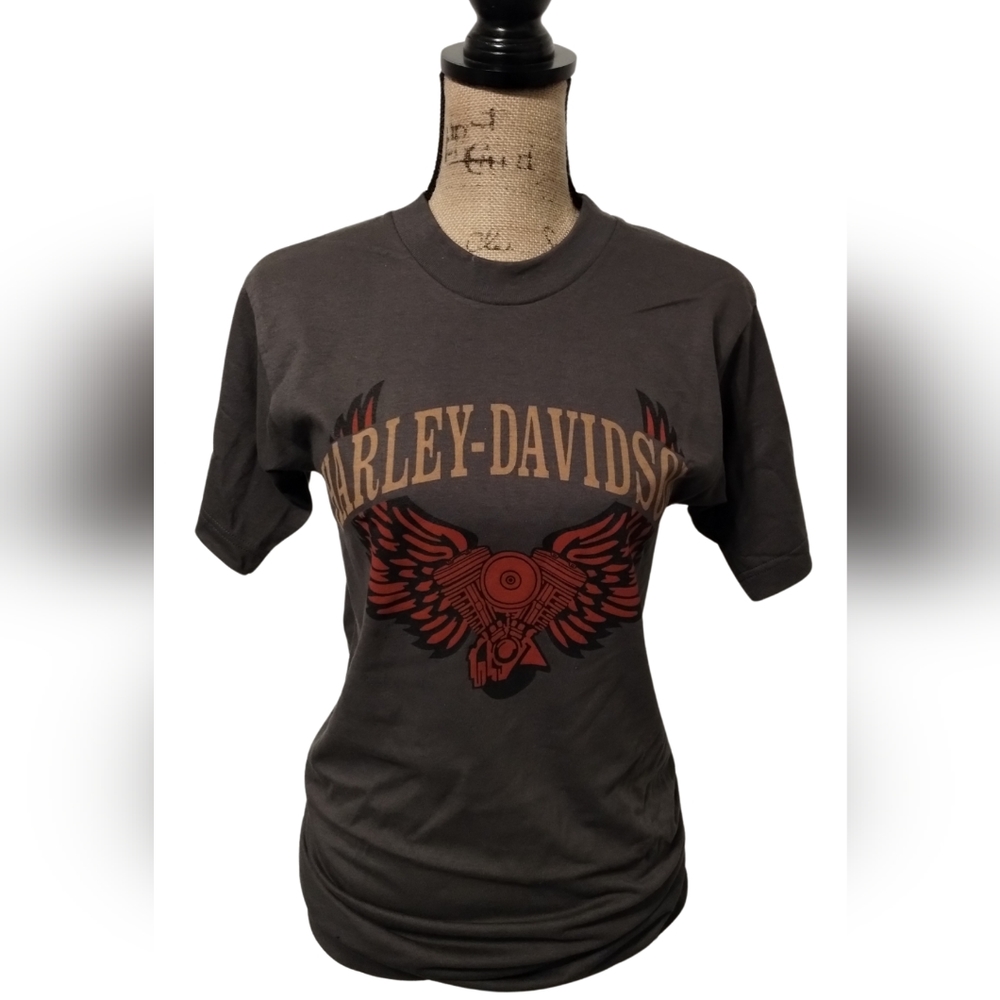 Harley Davidson Vintage T Shirt Size S New With Tags New Old Stock